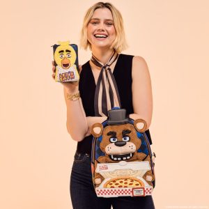 Five Nights at Freddy’s Freddy Fazbear Plush Cosplay Lenticular Mini Backpack