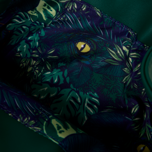 Jurassic World Jungle Velociraptor Glow Drawstring Mini Backpack