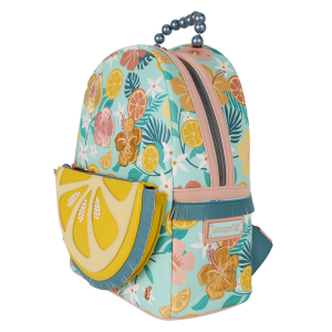 Loungefly Tropical Lemon Floral Mini Backpack
