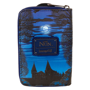 The Nun Cosplay Glow Zip Around Wallet