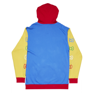 Sanrio Hello Kitty 50th Anniversary Color Block Unisex Hoodie