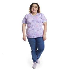 Sanrio Kuromi Carnival All-Over Print Unisex Ringer Tee&nbsp;