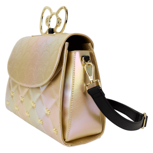 Sanrio Hello Kitty 50th Anniversary Metallic Gold Crossbody Bag