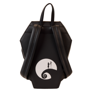 NYCC Limited Edition The Nightmare Before Christmas Jack & Sally Figural Coffin Mini Backpack