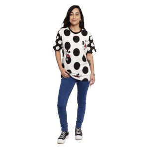 Minnie Mouse Rocks the Dots Classic All-Over Print Unisex Tee&nbsp;