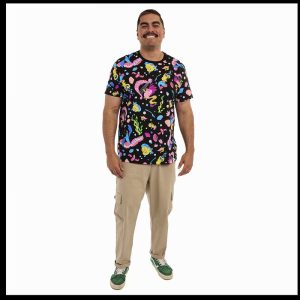 The Little Mermaid 35th Anniversary Life is the Bubbles All-Over Print Unisex Tee