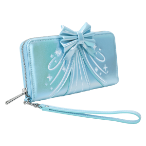 Cinderella Exclusive 75th Anniversary Shiny Series Iridescent Cosplay Wristlet Wallet