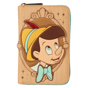 Pinocchio Cameo Zip Around Wallet