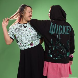 Wicked Elphaba & Glinda All-Over Print Unisex Tee